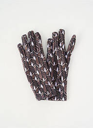 Gants stretch noir STORIATIPIC femme