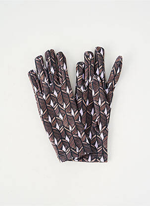 Gants stretch noir STORIATIPIC femme