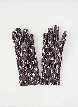 Gants stretch noir STORIATIPIC femme