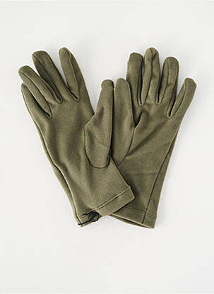 Gants stretch vert STORIATIPIC femme
