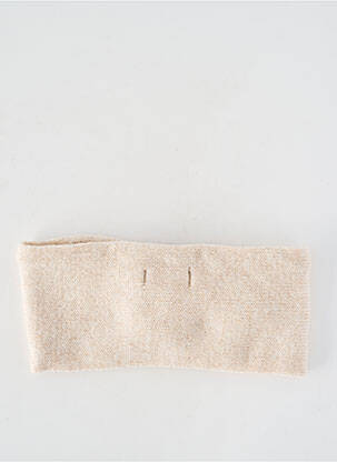 Accessoire pour cheveux fermeture elastique beige LEA CLEMENT femme