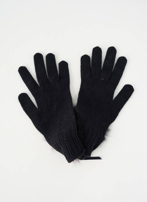Gants stretch noir LEA CLEMENT femme
