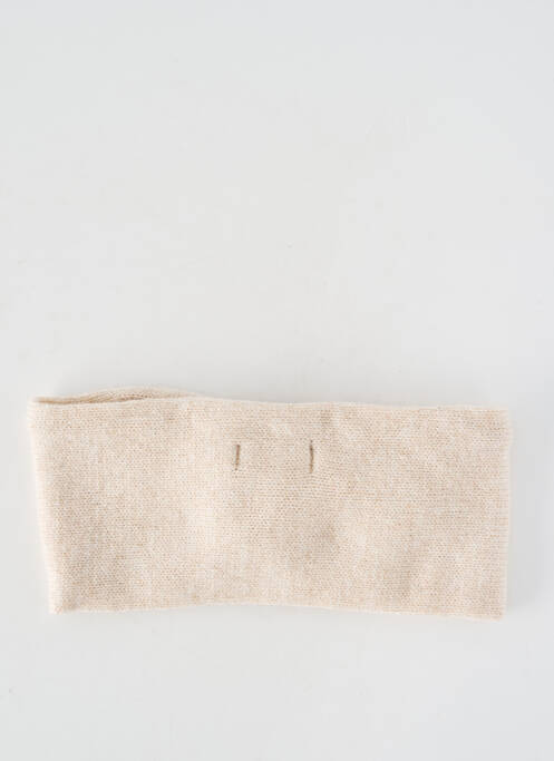 Accessoire pour cheveux fermeture elastique beige LEA CLEMENT femme