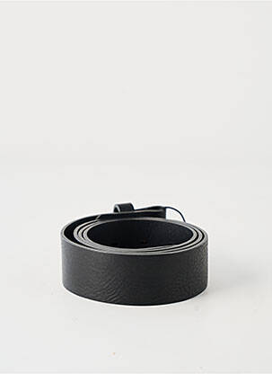 Ceinture tissage effet écaille noir YOLETE femme