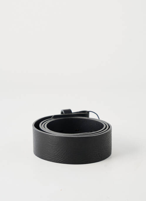 Ceinture tissage effet écaille noir YOLETE femme