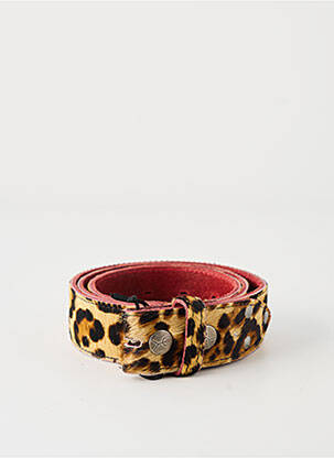 Ceinture coutures renforcées beige YOLETE femme