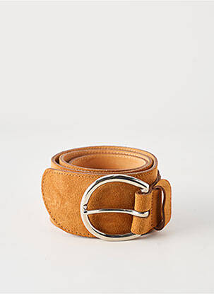 Ceinture coutures renforcées marron ETERN'ELLE femme