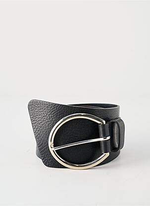 Ceinture effet matière satinée noir ETERN'ELLE femme
