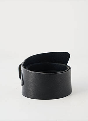 Ceinture effet matière satinée noir ETERN'ELLE femme