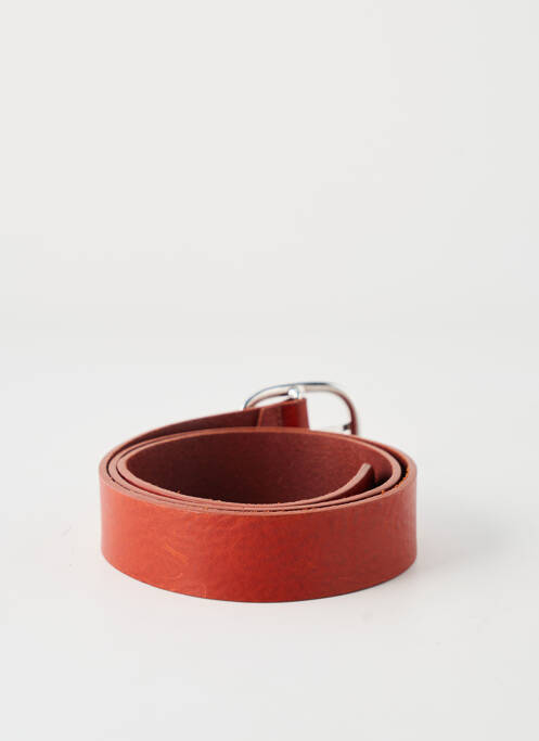 Ceinture tissage simili-cuir marron ETERN'ELLE femme