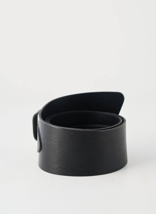 Ceinture effet matière satinée noir ETERN'ELLE femme