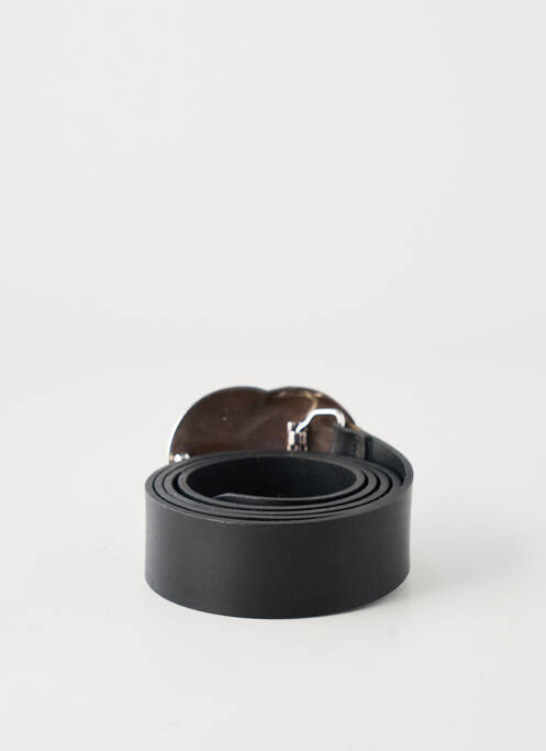 Ceinture tissage simili-cuir noir ETERN'ELLE femme