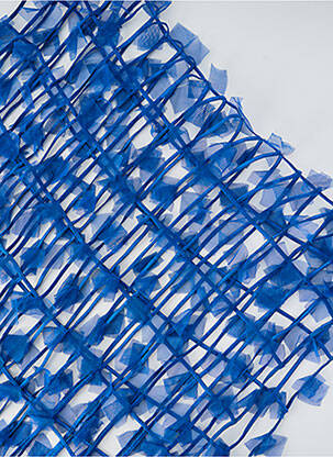Foulard coutures renforcées bleu ETERN'ELLE femme