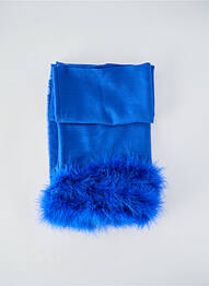 Echarpe maille fine bleu ETERN'ELLE femme