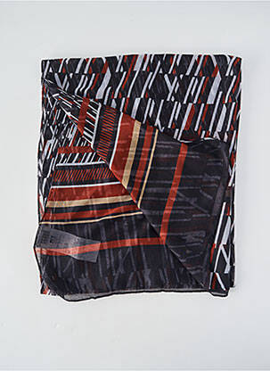 Foulard tissage popeline noir GERRY WEBER femme