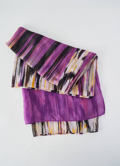 Foulard tissage popeline violet GERRY WEBER femme