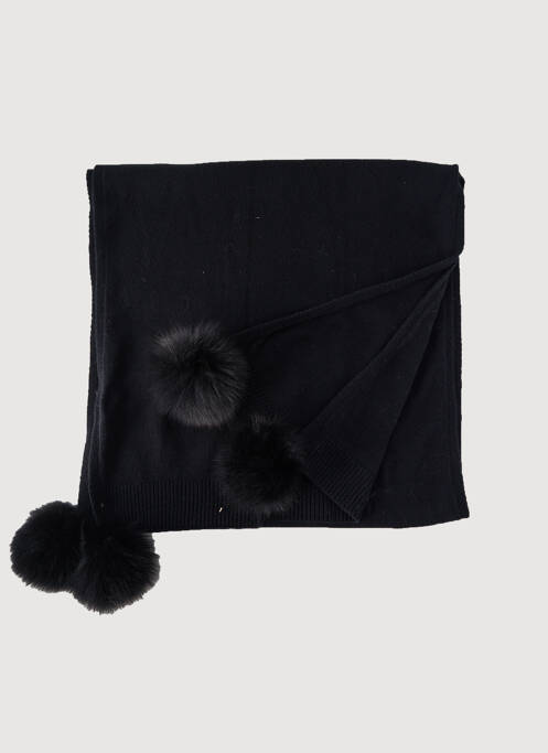 Echarpe stretch noir LEA CLEMENT femme