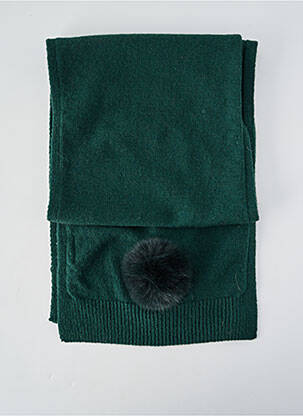Echarpe stretch vert LEA CLEMENT femme