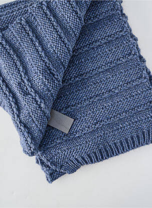 Echarpe stretch bleu LEA CLEMENT femme