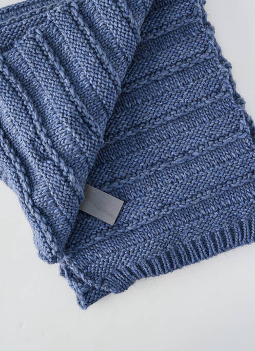 Echarpe stretch bleu LEA CLEMENT femme