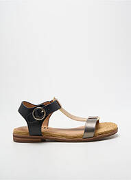 Sandales/nu pieds chiquet talon plat jusqu'à 3cm noir ARMISTICE femme