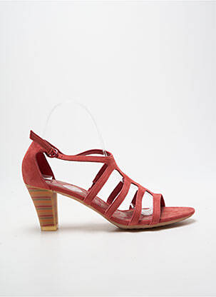 Sandales/nu pieds fermeture boucle(s) talon de 4 à 6cm rouge CAMPER femme
