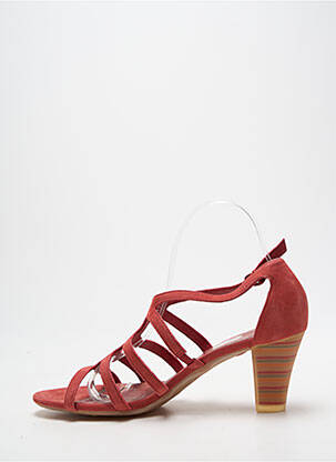 Sandales/nu pieds fermeture boucle(s) talon de 4 à 6cm rouge CAMPER femme