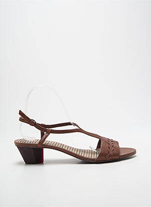 Sandales/nu pieds fermeture boucle(s) talon de 4 à 6cm marron CAMPER femme