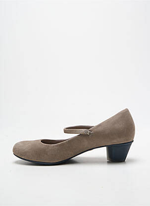 Escarpins cubain talon de 4 à 6cm gris CAMPER femme