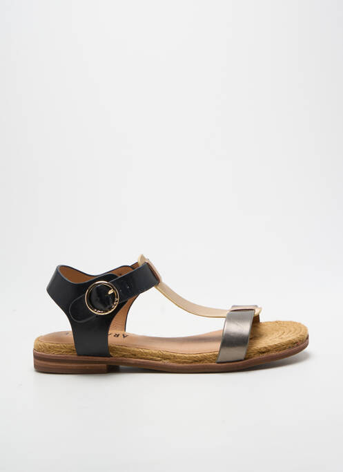 Sandales/nu pieds chiquet talon plat jusqu'à 3cm noir ARMISTICE femme