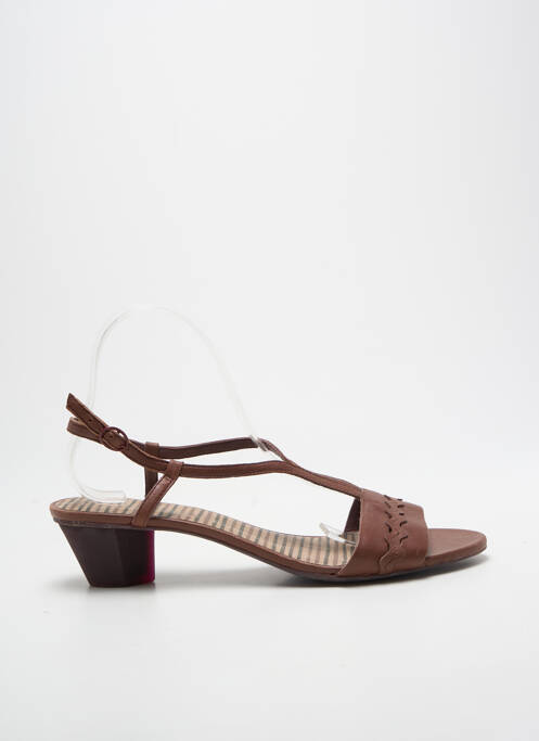 Sandales/nu pieds fermeture boucle(s) talon de 4 à 6cm marron CAMPER femme
