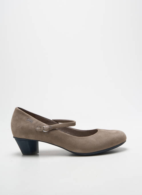 Escarpins cubain talon de 4 à 6cm gris CAMPER femme