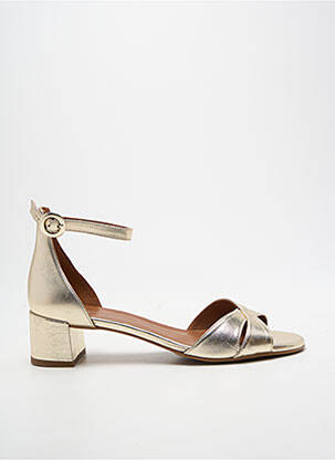 Sandales/nu pieds fermeture bride(s) talon de 4 à 6cm or BILLIBI femme