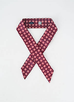 Noeud papillon broderie rose MAISON F homme