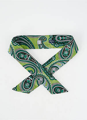 Noeud papillon broderie vert MAISON F homme