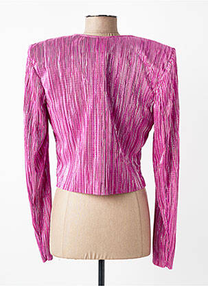 Veste chic col v rose FÊTE IMPÉRIALE femme
