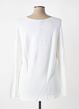 Pull col bateau manches longues beige SEVENTY femme