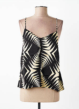 Top coupe fluide fines bretelles noir BA&SH femme