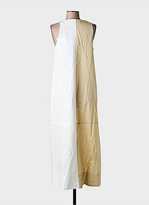 Robe longue sans manche sans manche beige ALPHA STUDIO femme