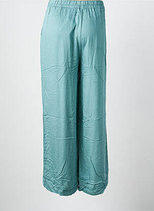 Pantalon droit taille élastique vert MAEVY femme