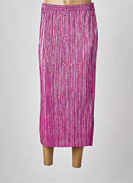 Jupe longue coupe droite violet FÊTE IMPÉRIALE femme