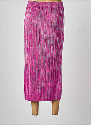 Jupe longue coupe droite violet FÊTE IMPÉRIALE femme