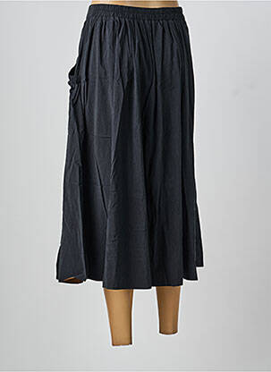 Jupe longue coupe évasée noir SKATÏE femme