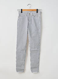 Pantalon slim poches bleu DENIM STUDIO femme