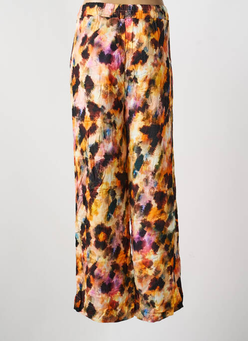 Pantalon droit taille élastique noir MAEVY femme