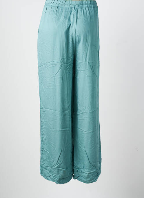 Pantalon droit taille élastique vert MAEVY femme