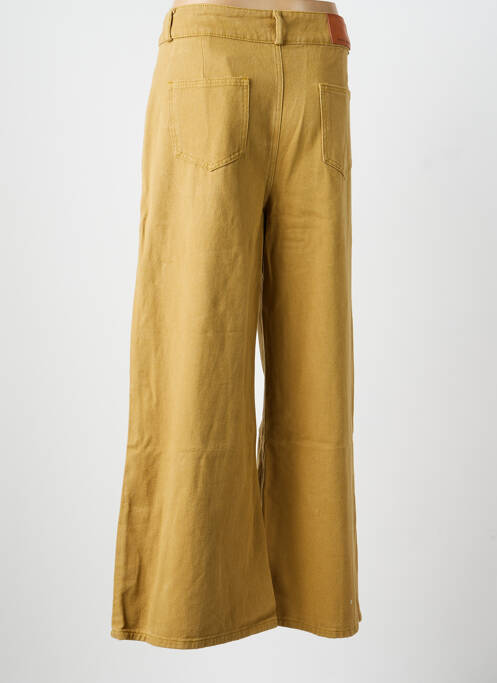 Pantalon flare coupe évasée jaune SKATÏE femme