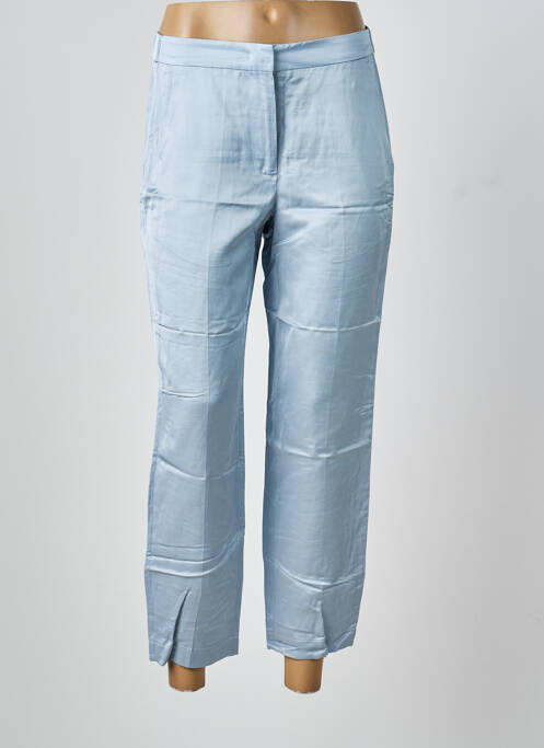 Pantalon 7/8 taille élastique bleu SEVENTY femme