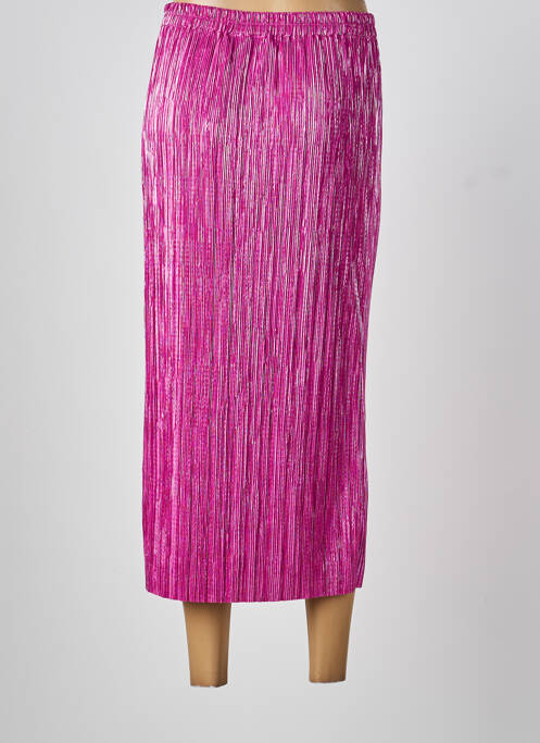 Jupe longue coupe droite violet FÊTE IMPÉRIALE femme