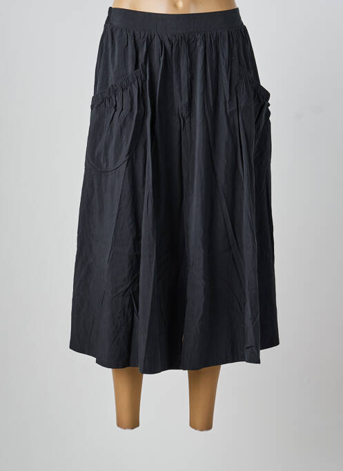 Jupe longue coupe évasée noir SKATÏE femme